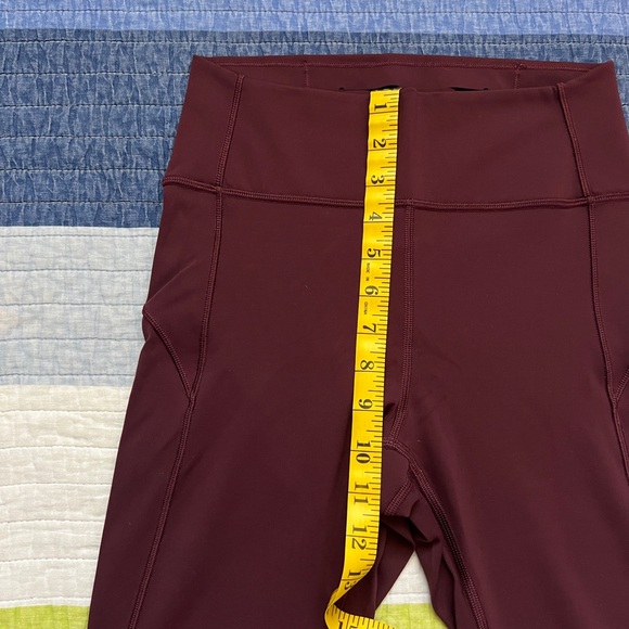 Lululemon In Movement 25” - Dark Red (Garnet?) - Picture 9 of 9